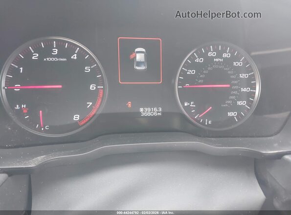 JF1VBAL65N9026723 2022 SUBARU WRX Серый Вид задних сидений