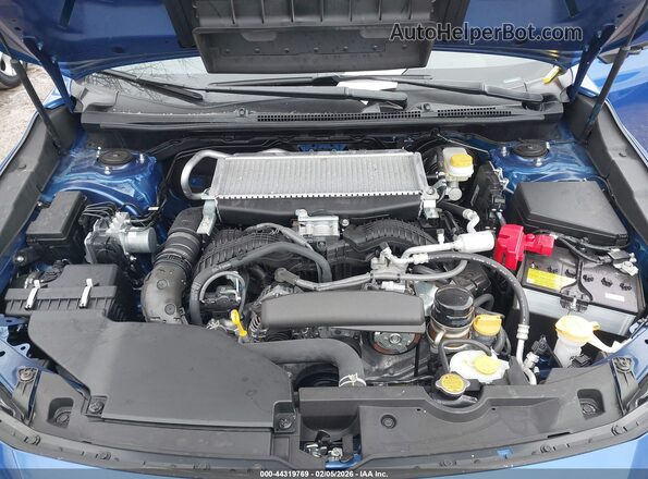 JF1VBAN61S9807764 2025 SUBARU WRX Blue Вид ззаду