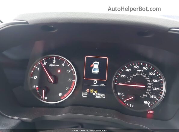JF1VBAN61S9807764 2025 SUBARU WRX Blue Вид задніх сидінь