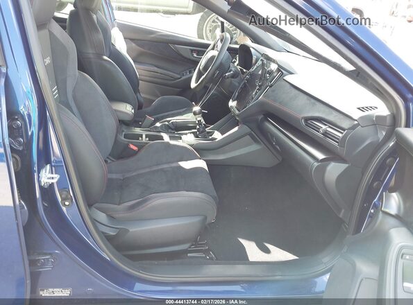 JF1VBAY6XR9808482 2024 SUBARU WRX Blue Вид салону спереду