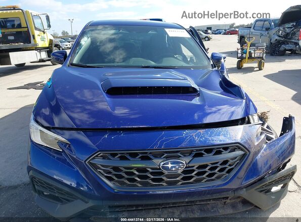 JF1VBAY6XR9808482 2024 SUBARU WRX Blue Вид задньої частини салону