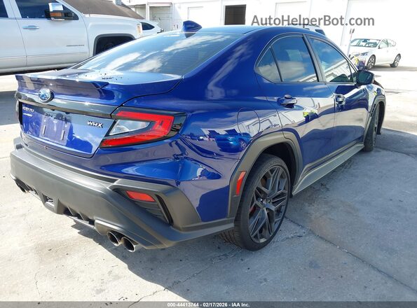 JF1VBAY6XR9808482 2024 SUBARU WRX Blue Задня права чверть