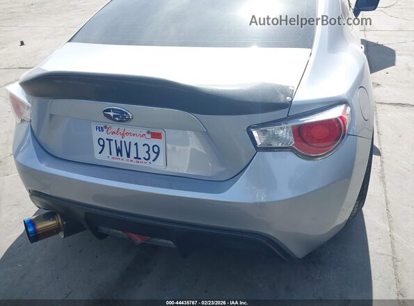 JF1ZCAB1XG9604631 2016 SUBARU BRZ Silver 