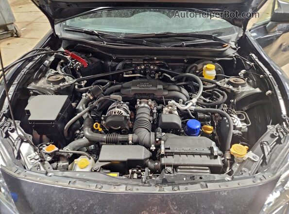 JF1ZCAC10J8602012 2018 SUBARU BRZ Black Вид задньої частини салону