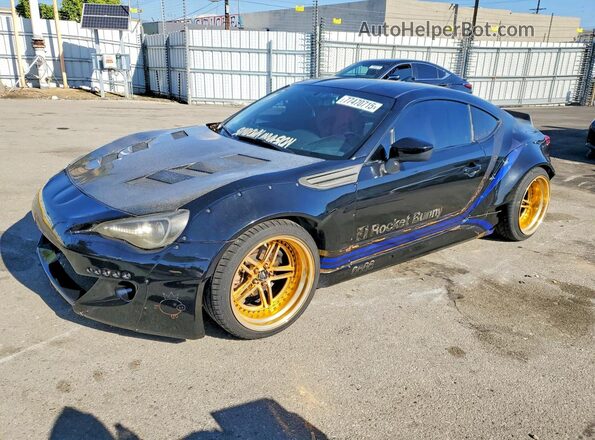 JF1ZCAC11G9603799 2016 SUBARU BRZ Black Trasero izquierdo