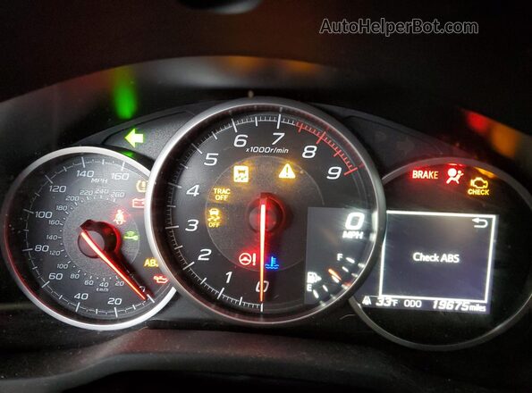 JF1ZCAC11L8702607 2020 SUBARU BRZ White 