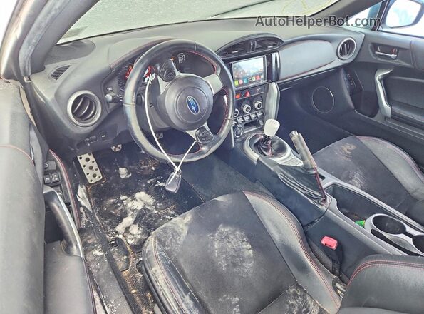 JF1ZCAC12H9603876 2017 SUBARU BRZ White Widok deski rozdzielczej