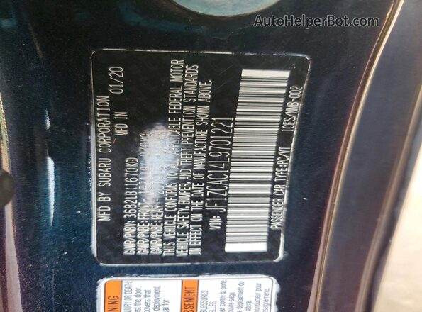 JF1ZCAC14L9701221 2020 SUBARU BRZ Two Tone Widok komory silnika
