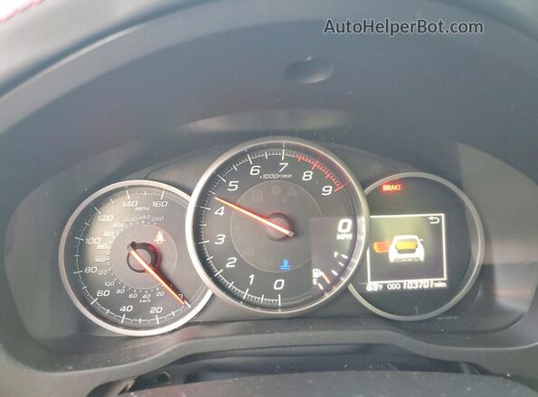 JF1ZCAC14L9701221 2020 SUBARU BRZ Two Tone Widok zestawu wskaźników