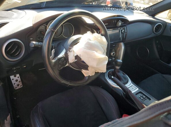 JF1ZCAC15J8600949 2018 SUBARU BRZ Black Вид панелі приладів
