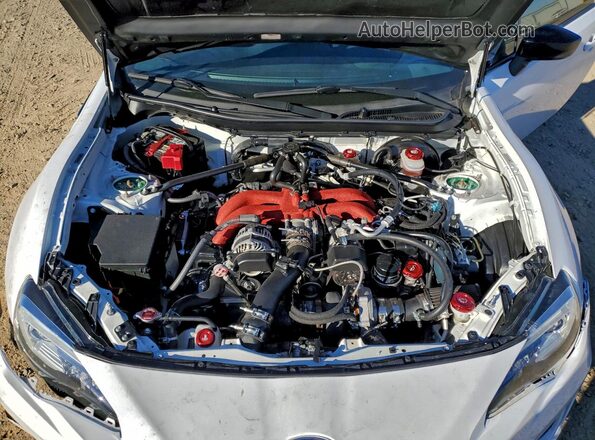 JF1ZCAD12L9700518 2020 SUBARU BRZ White უკანა სალონის ხედი