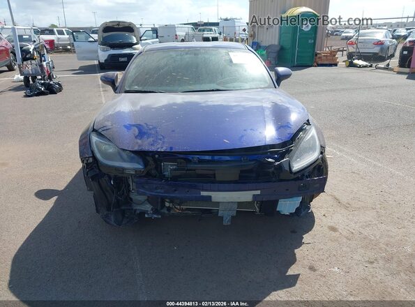 JF1ZDBB19S9700679 2025 SUBARU BRZ Blue Instrument cluster view