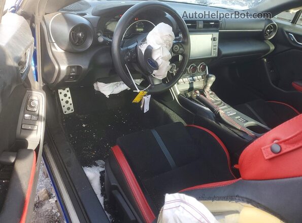 JF1ZDBE10S8700765 2025 SUBARU BRZ Blue Dashboard view
