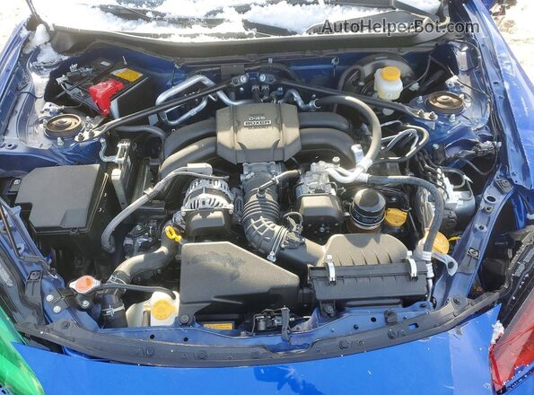 JF1ZDBE10S8700765 2025 SUBARU BRZ Blue Rear interior view
