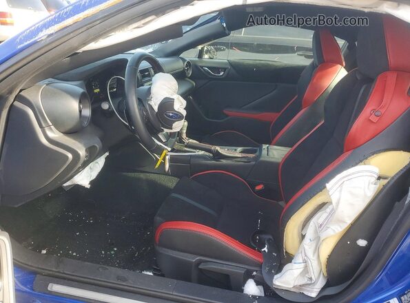 JF1ZDBE10S8700765 2025 SUBARU BRZ Blue Front interior view