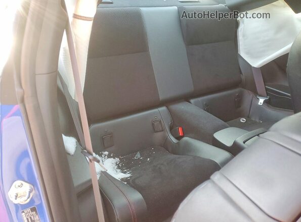 JF1ZDBE10S8700765 2025 SUBARU BRZ Blue Rear seats view