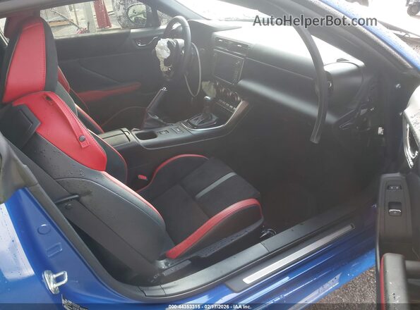 JF1ZDBE12S8700329 2025 SUBARU BRZ Blue Front interior view