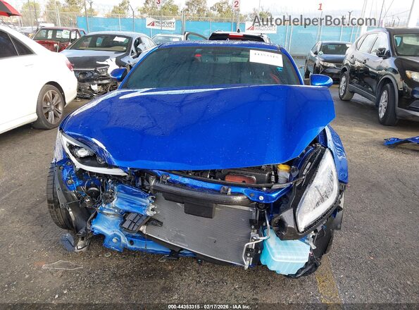 JF1ZDBE12S8700329 2025 SUBARU BRZ Blue Rear interior view