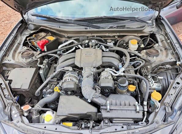 JF1ZDBE13R9702434 2024 SUBARU BRZ Серый Вид задней части салона