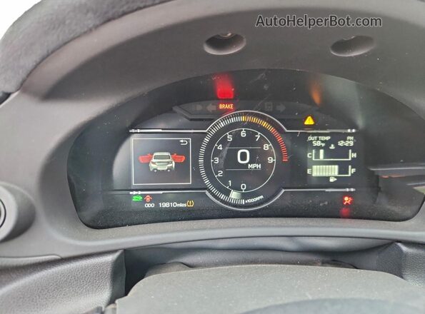 JF1ZDBE13R9702434 2024 SUBARU BRZ Серый Вид щитка приборов