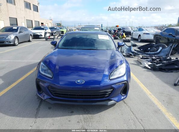 JF1ZDBE15R9702337 2024 SUBARU BRZ Blue Вид щитка приладів