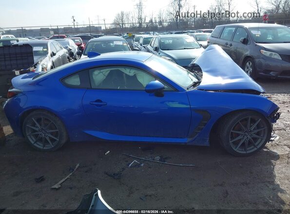 JF1ZDBE16N9701112 2022 SUBARU BRZ Blue Вид задньої частини салону