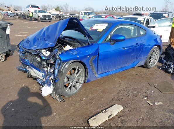 JF1ZDBE16N9701112 2022 SUBARU BRZ Blue Передня ліва чверть