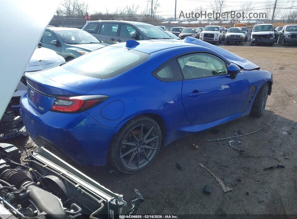JF1ZDBE16N9701112 2022 SUBARU BRZ Blue Задня права чверть