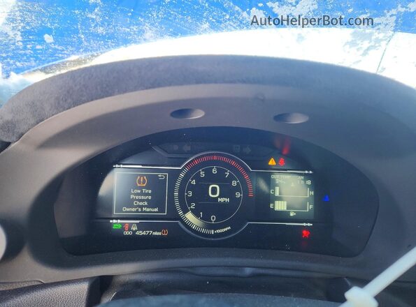 JF1ZDBE19N9701301 2022 SUBARU BRZ Blue Սարքավորումների վահանակի տեսք