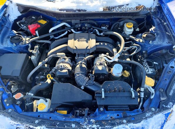 JF1ZDBE19N9701301 2022 SUBARU BRZ Blue Սալոնի հետևի տեսք