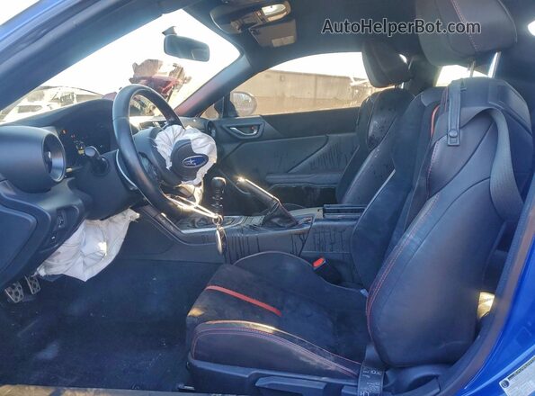 JF1ZDBE19N9702464 2022 SUBARU BRZ Blue Սալոնի դիմացի տեսք