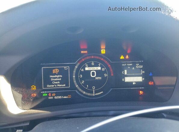 JF1ZDBE19N9702464 2022 SUBARU BRZ Blue Սարքավորումների վահանակի տեսք