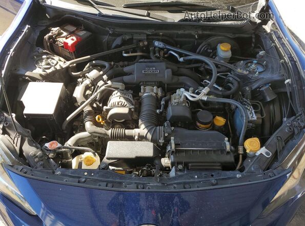 JF1ZNAA14J8701784 2018 TOYOTA 86 Blue უკანა სალონის ხედი