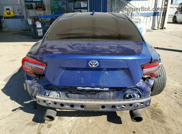 JF1ZNAA14J8701784 2018 TOYOTA 86 Blue უკანა ხედი