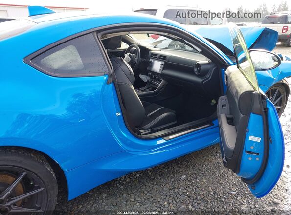 JF1ZNBF13P8754449 2023 TOYOTA GR86 Blue Front interior view