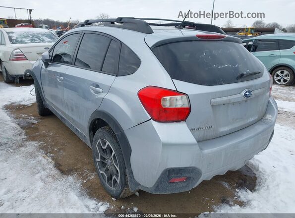JF2GPABC5HH255507 2017 SUBARU CROSSTREK Серый Задняя левая четверть