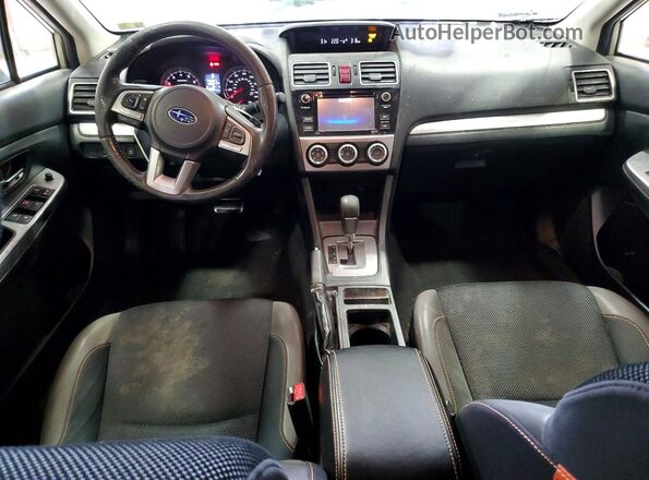 JF2GPABC6G8280074 2016 SUBARU CROSSTREK Beige Vista del salpicadero
