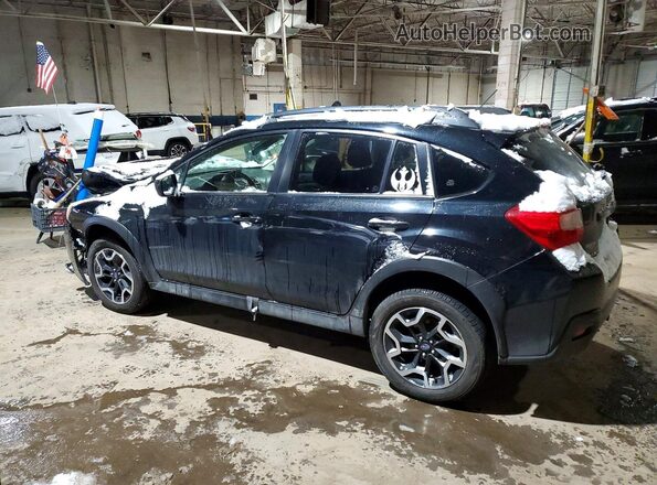 JF2GPABC7G8343537 2016 SUBARU CROSSTREK Black Rear left