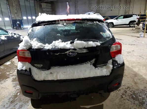 JF2GPABC7G8343537 2016 SUBARU CROSSTREK Black Rear view