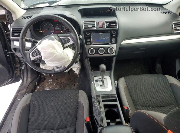 JF2GPABC7G8343537 2016 SUBARU CROSSTREK Black Dashboard view