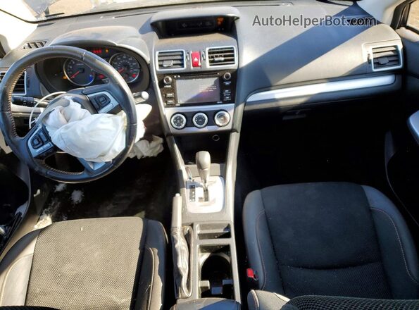 JF2GPABC9G8257338 2016 SUBARU CROSSTREK Gray Vista del salpicadero