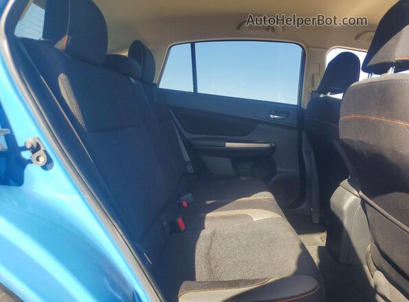 JF2GPABC9G8285219 2016 SUBARU CROSSTREK Синий Вид задних сидений