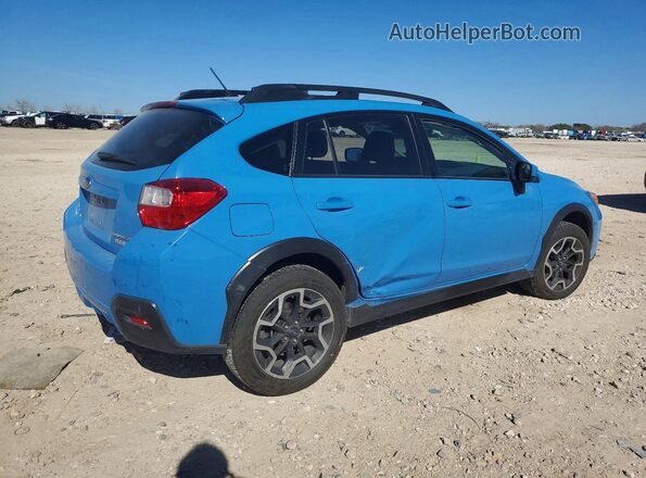 JF2GPABC9G8285219 2016 SUBARU CROSSTREK Синий Задняя правая четверть