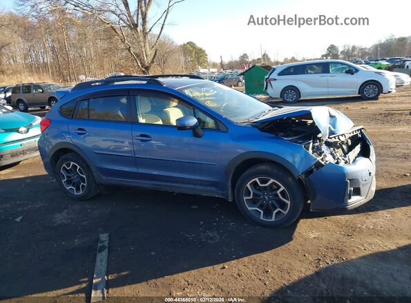 JF2GPADC2G8275791 2016 SUBARU CROSSTREK Blue Rear interior view