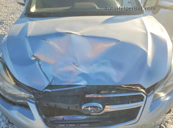 JF2GPAKC3G8224495 2016 SUBARU CROSSTREK Silver Widok komory silnika
