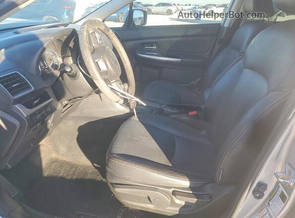 JF2GPAKC3G8224495 2016 SUBARU CROSSTREK Silver Widok wnętrza z przodu