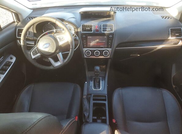 JF2GPAKC3G8224495 2016 SUBARU CROSSTREK Silver Widok deski rozdzielczej