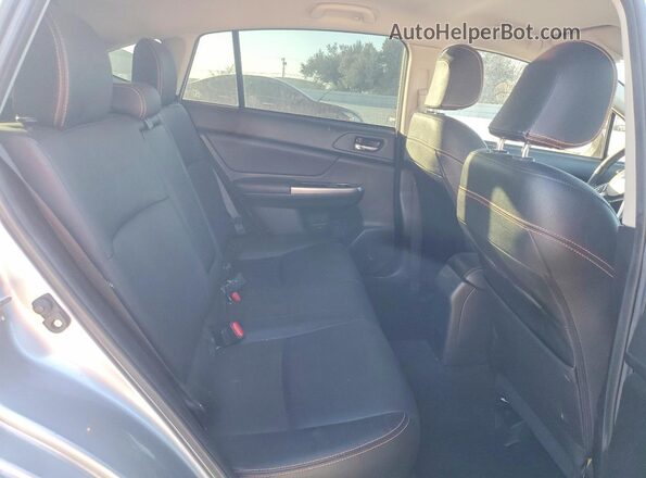 JF2GPAKC3G8224495 2016 SUBARU CROSSTREK Silver Widok wnętrza z tyłu