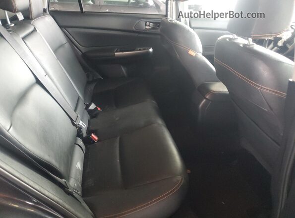 JF2GPAKCXG8302271 2016 SUBARU CROSSTREK Gray უკანა სავარძლების ხედი