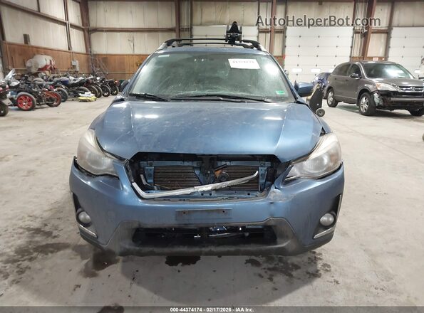 JF2GPALC2G8226897 2016 SUBARU CROSSTREK Blue Rear interior view